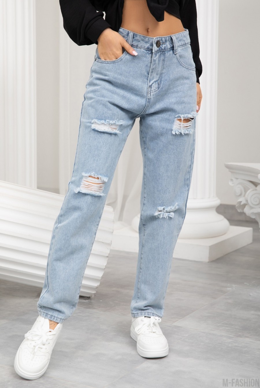 Рваные джинсы 2024 (68 фото)