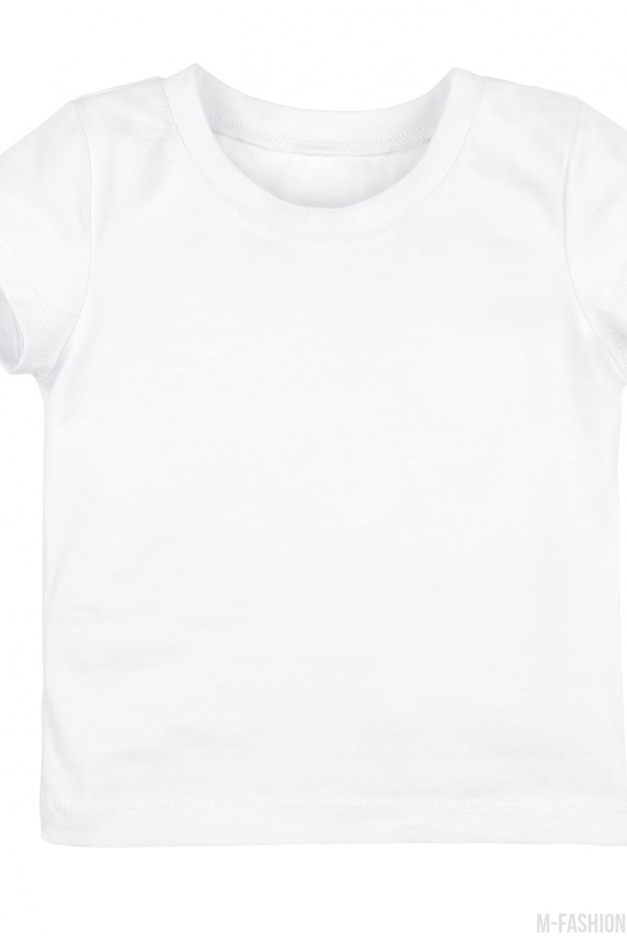 Белая трикотажная футболка с возможностью индивидуальной печати фамилии и номера на принте- Фото 3