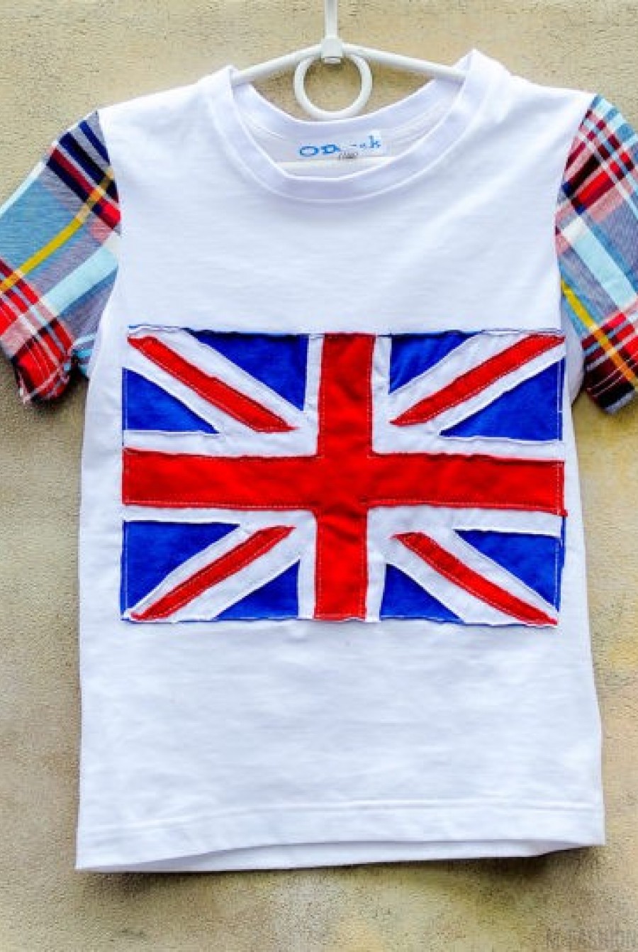 Детская футболка с флагом Британии - Фото 1