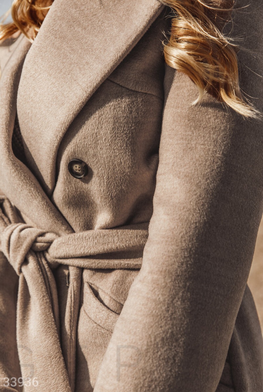 Базовое женское пальто- Фото 3