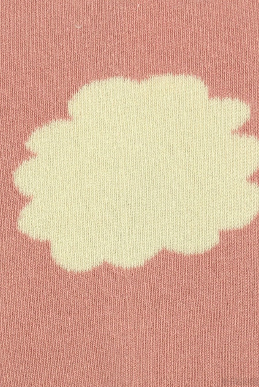 Розовые хлопковые леггинсы для ношения под подгузник- Фото 2