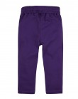 Фиолетовые трикотажные штаны на резинке