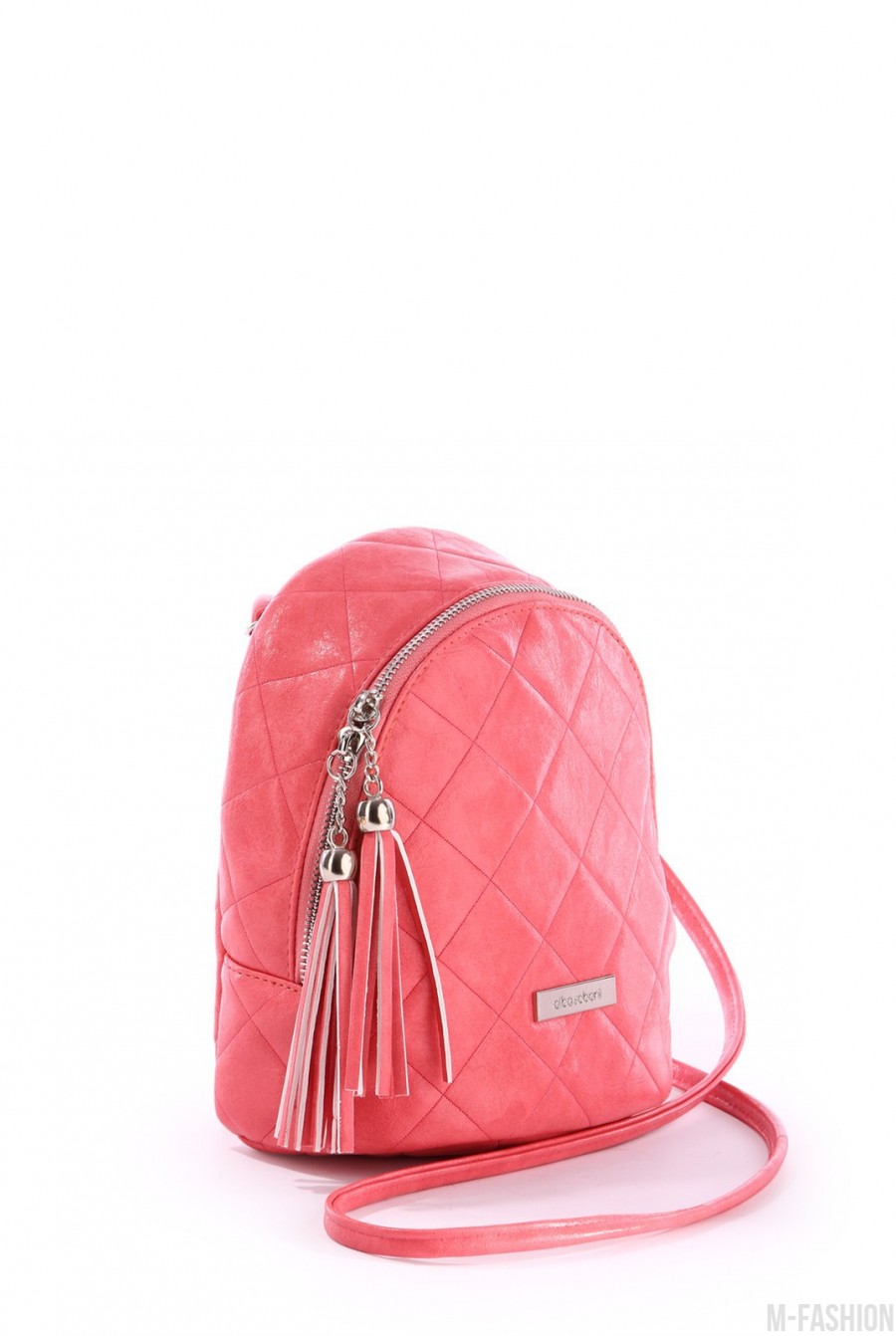 Яркий и стильный мини-рюкзак с кисточкой - Фото 1