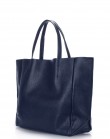 Кожаная синяя сумка Soho классического дизайна