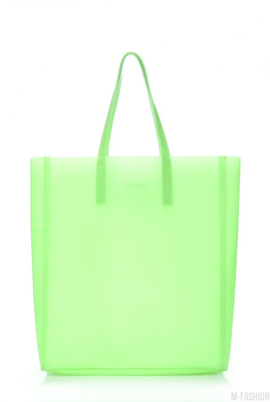 Зеленая пластиковая Сумочка Gossip - Фото 1