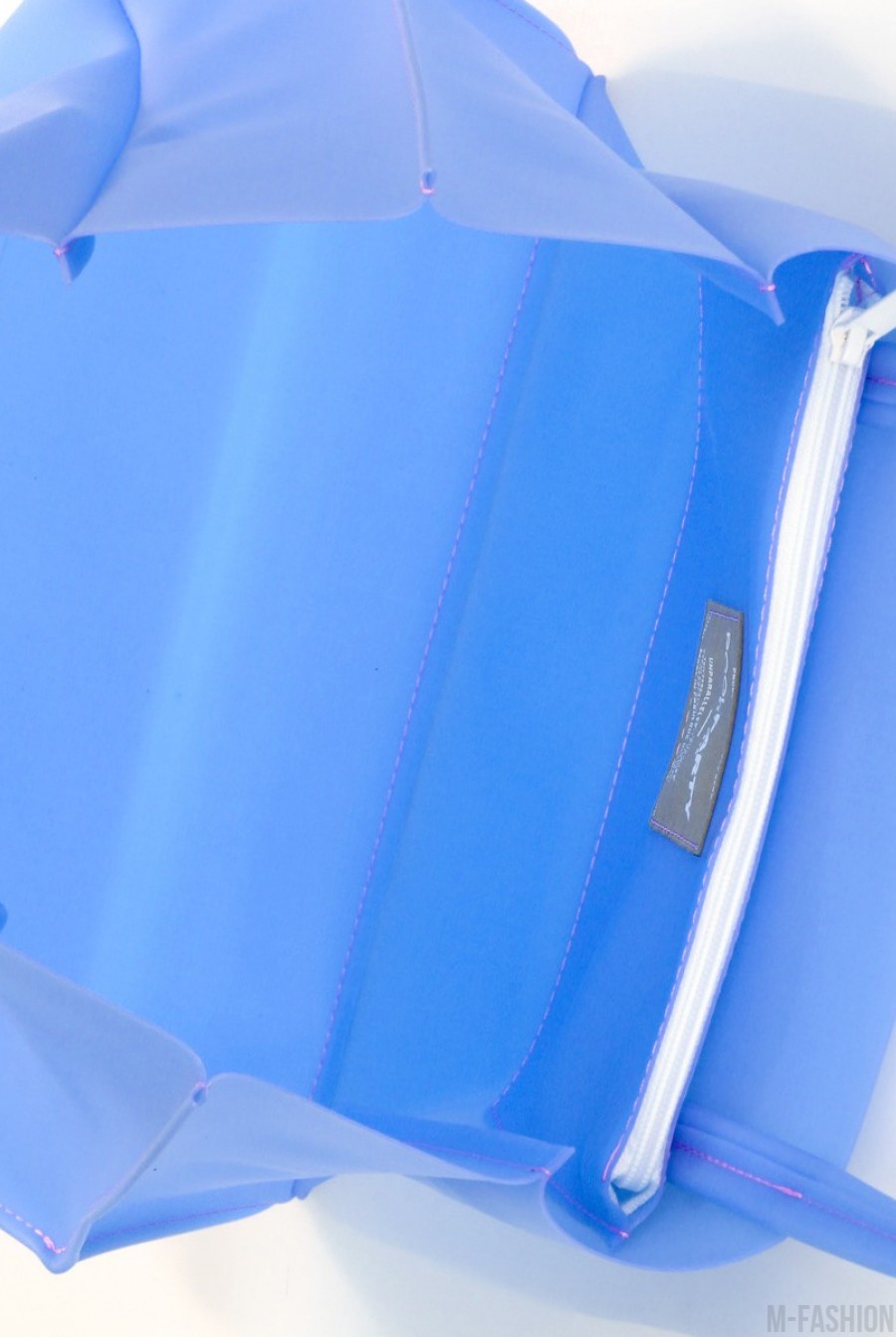 Пластиковая сумка-шоппинг Gossip голубая- Фото 3