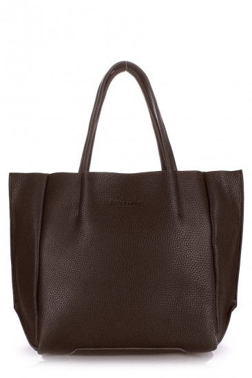 Кожаная коричневая сумка Soho классического дизайна