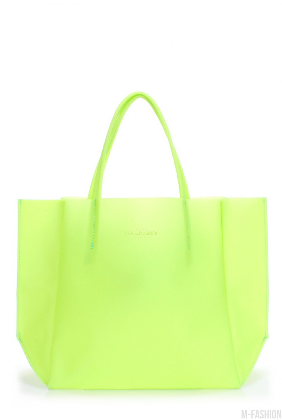 Пластиковая сумка-шоппинг Gossip зеленая - Фото 1