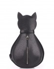 Рюкзак-Кошка из натуральной кожи незаменимый аксессуар всех модниц