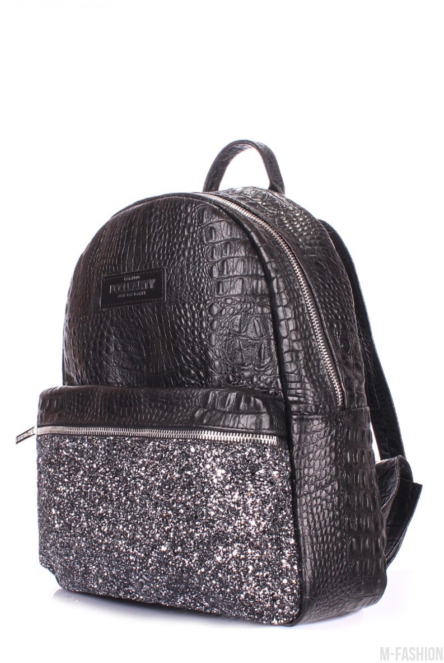 Стильный рюкзак с принтом под рептилию для настоящих модниц- Фото 2