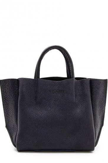 Кожаная черная сумка Soho классического дизайна