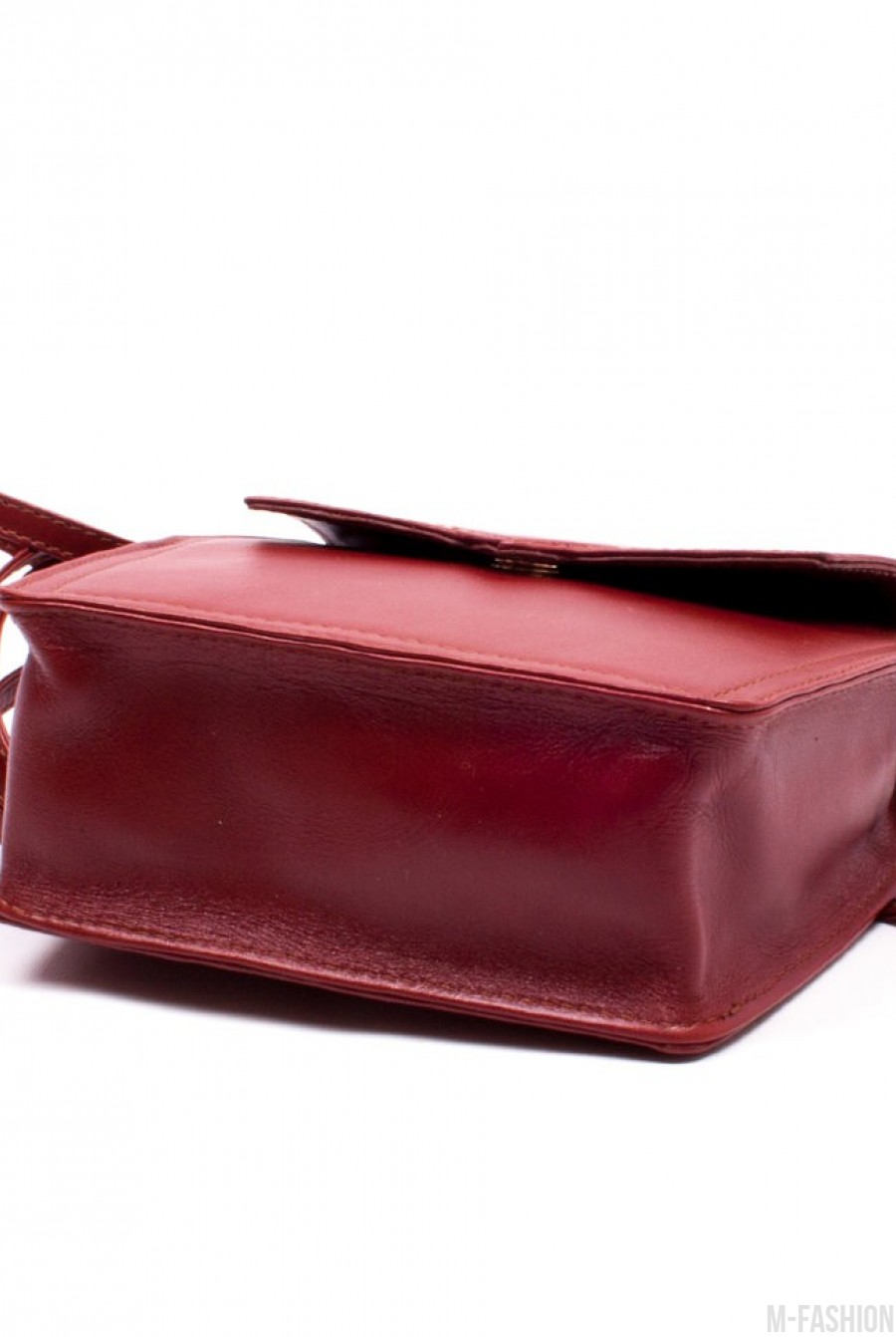 Стильная мини сумочка из натуральной кожи- Фото 6