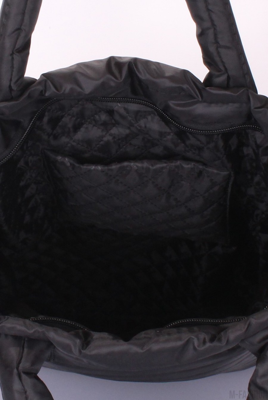 Удобная дутая сумка с большим отделением- Фото 4