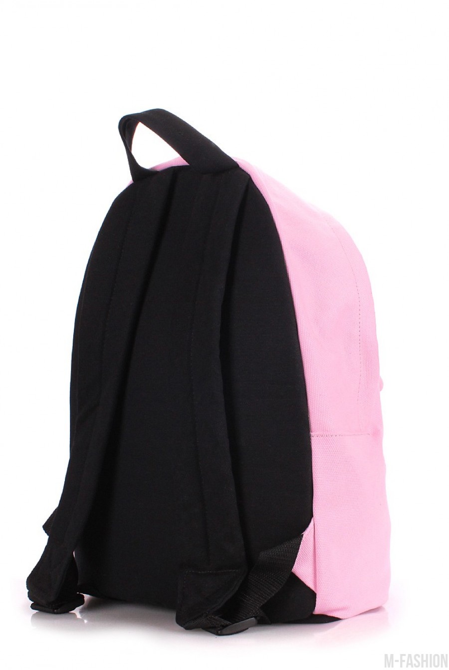 Розовый прогулочный рюкзак из натурального хлопка- Фото 3