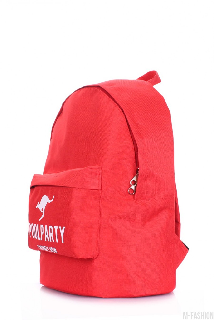 Водонепроницаемый рюкзак ярко-красной расцветки- Фото 2