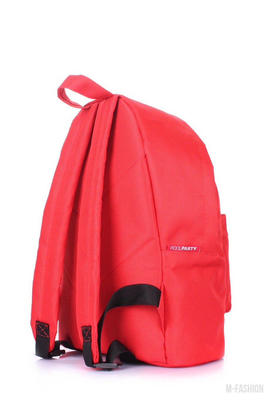 Водонепроницаемый рюкзак ярко-красной расцветки- Фото 3