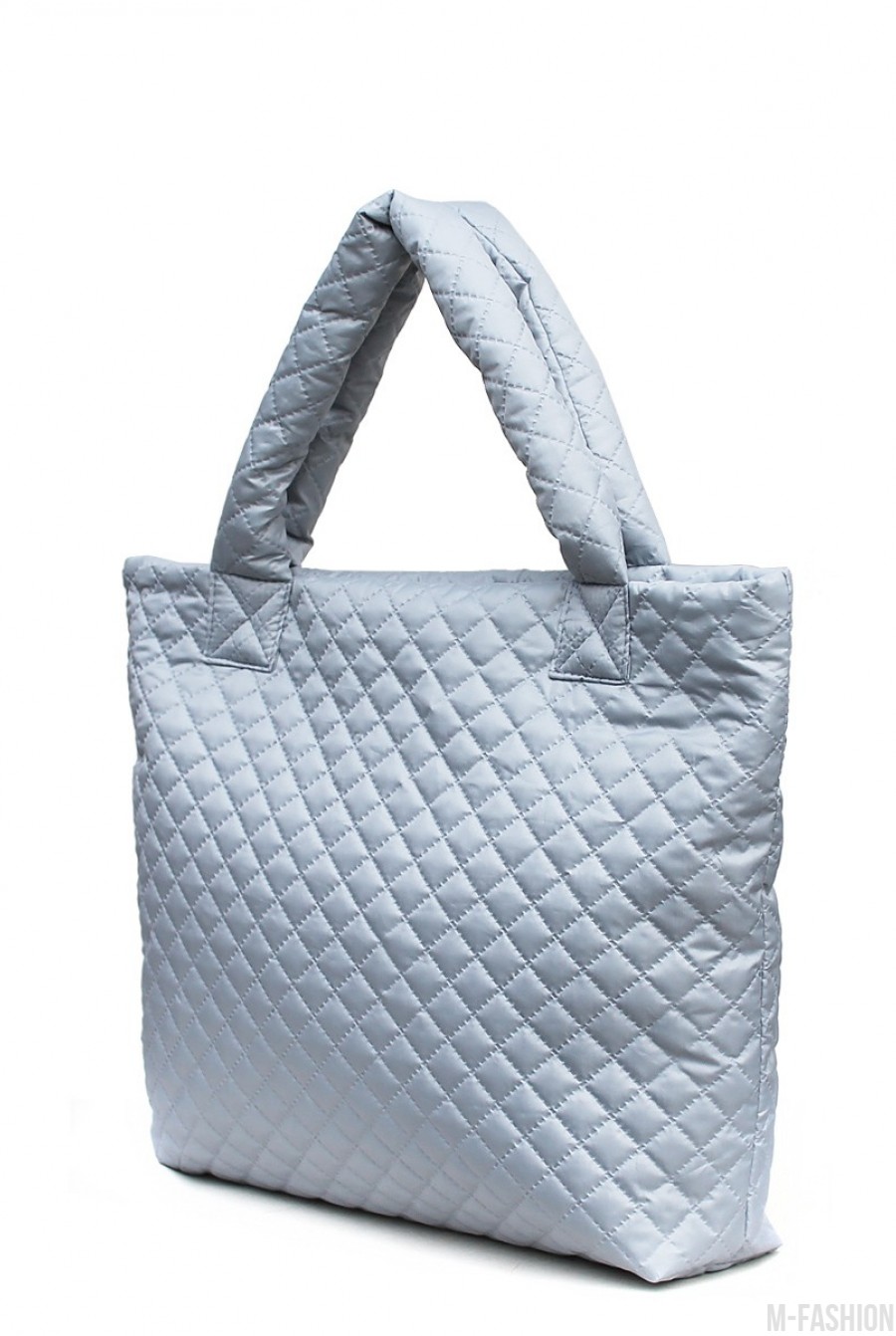 Стеганая белая сумка с удобным и стильным дизайном- Фото 2
