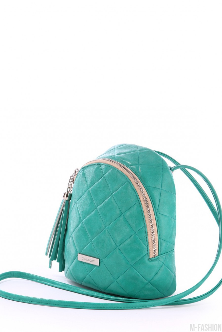 Яркий стильный мини-рюкзак с кисточкой- Фото 3