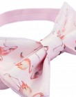 Розовая юбка из тафты с цветочным принтом и повязка на голову с бантом